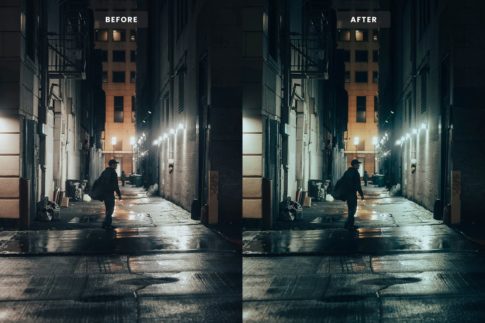 Пример обработки фото пресетом Night Film в Lightroom, кадр 3