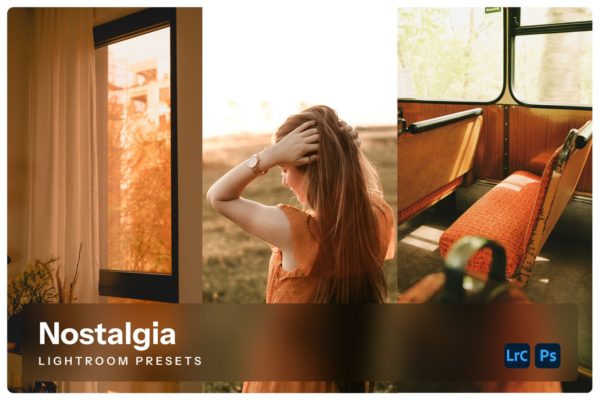 Обложка набора пресетов Nostalgia для Lightroom