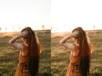 Пример обработки фото пресетом Nostalgia в Lightroom, кадр 1