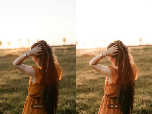 Пример обработки фото пресетом Nostalgia в Lightroom, кадр 1