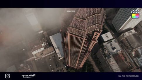 Кадр видео после цветокоррекции LUT для ностальгия вариант 4
