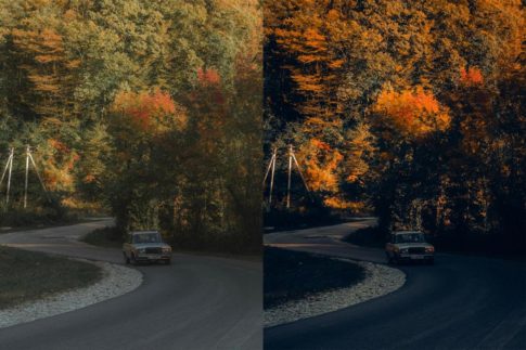 Пример обработки фото пресетом Cinematic Autumn Fall в Lightroom, кадр 13