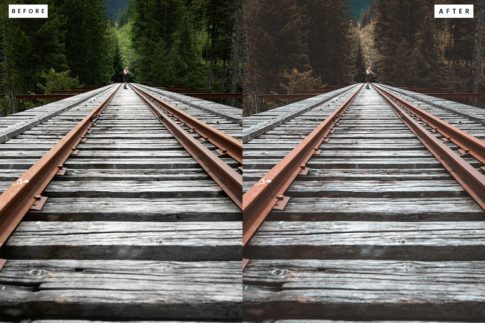 Пример обработки фото пресетом Landscape в Lightroom, кадр 2