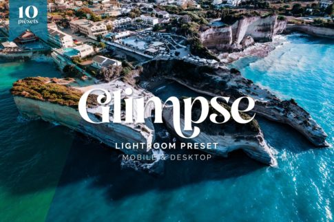 Обложка набора пресетов Glimpse Landscapes Tones TW для Lightroom