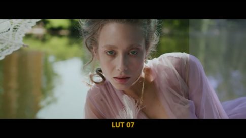 Кадр видео после цветокоррекции LUT для кино вариант 3