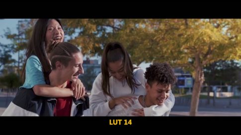 Кадр видео после цветокоррекции LUT для кино вариант 5