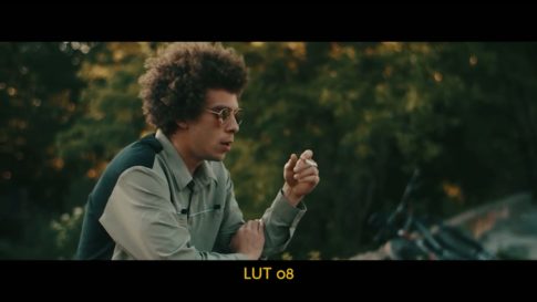 Кадр видео после цветокоррекции LUT для плёнка вариант 4
