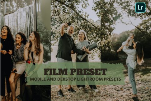 Обложка набора пресетов Film Preset Lightroom для Lightroom