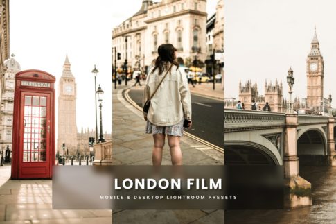 Обложка набора пресетов London Film для Lightroom