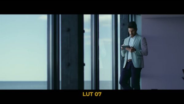 Кадр видео после цветокоррекции LUT для плёнка вариант 3