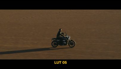 Кадр видео после цветокоррекции LUT для плёнка вариант 8