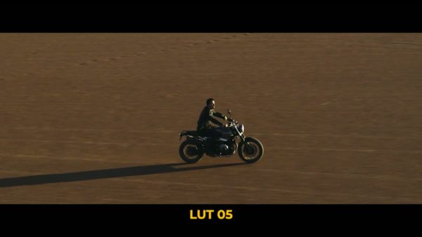 Кадр видео после цветокоррекции LUT для плёнка вариант 8