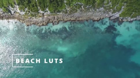 Постер набора Пляжные LUT для морского видео Beach Grade