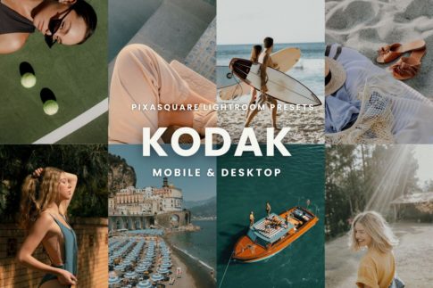 Обложка набора плёнка kodak пресеты