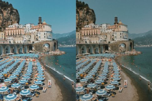 Кадр плёночной обработки обработанный профилем из набора плёнка kodak пресеты