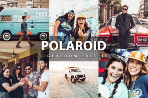 Обложка набора пресетов Polaroid для Lightroom