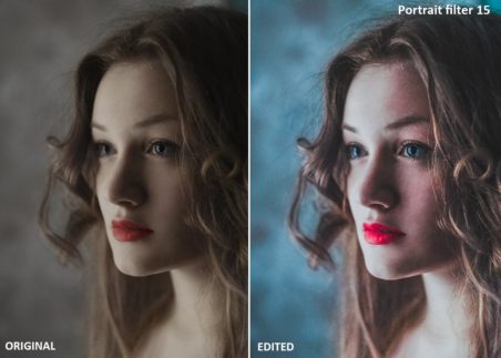 Пример обработки фото пресетом Portrait Fashion в Lightroom, кадр 3