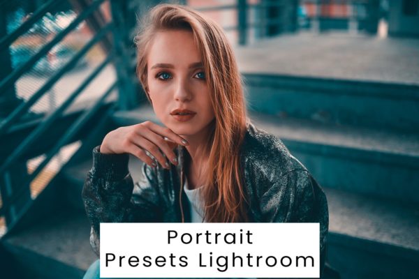 Обложка набора пресетов Portrait Presets Lightroom для Lightroom