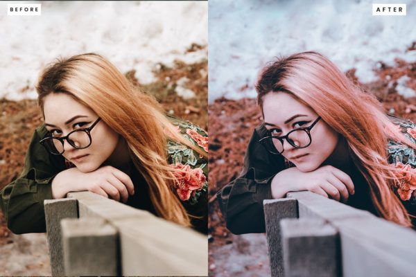 Пример обработки фото пресетом Portrait Presets Lightroom в Lightroom, кадр 2