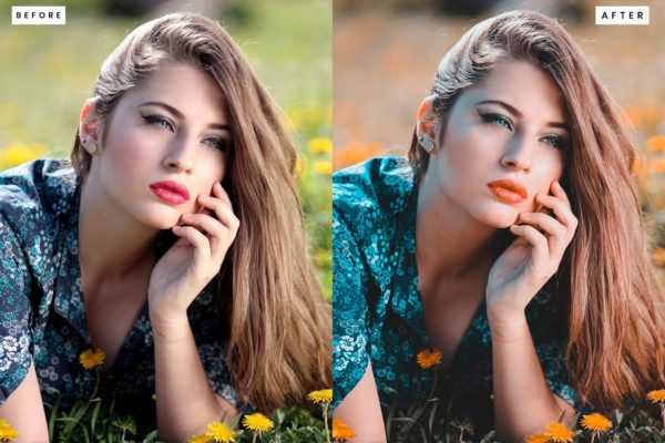 Пример обработки фото пресетом Portrait Presets Lightroom в Lightroom, кадр 3