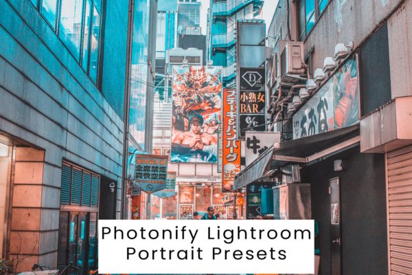 Обложка набора пресетов Photonify Lightroom Portrait Presets для Lightroom