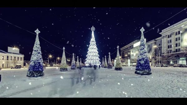 Кадр видео после цветокоррекции LUT для праздник вариант 5