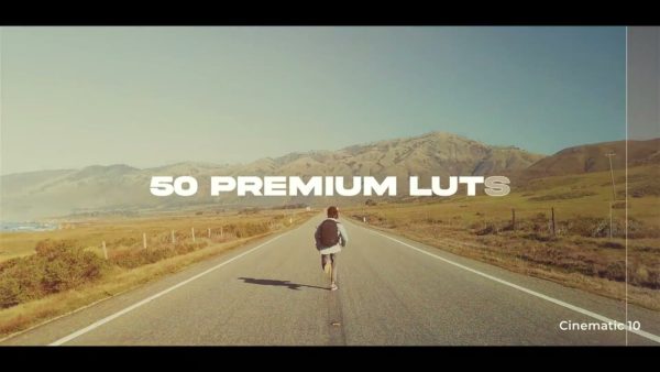 Кадр видео после цветокоррекции LUT для кино вариант 3