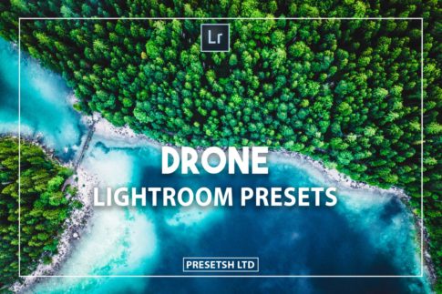 Обложка набора пресетов Drone для Lightroom