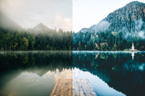 Пример обработки фото пресетом Natural Landscape Vol.04 в Lightroom, кадр 2