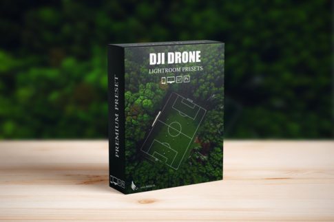 Обложка набора пресетов DJI Drone and PS для Lightroom