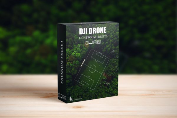 Обложка набора пресетов DJI Drone and PS для Lightroom