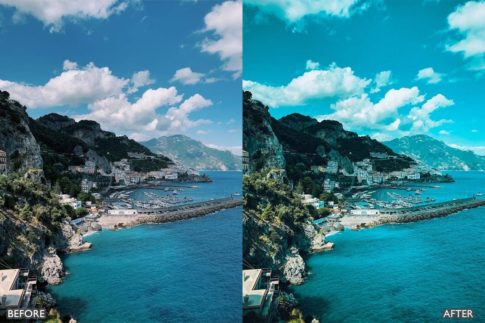 Пример обработки фото пресетом DJI Drone and PS в Lightroom, кадр 8