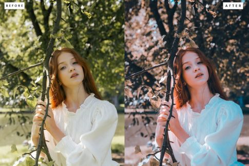 Пример обработки фото пресетом Instagram в Lightroom, кадр 1