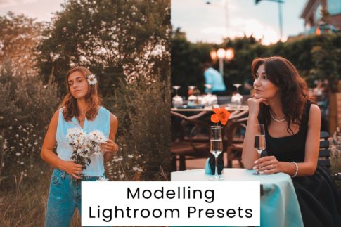 Обложка набора пресетов Modelling для Lightroom