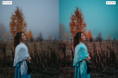 Пример обработки фото пресетом Modelling в Lightroom, кадр 1