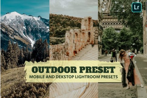 Обложка набора пресетов Outdoor для Lightroom