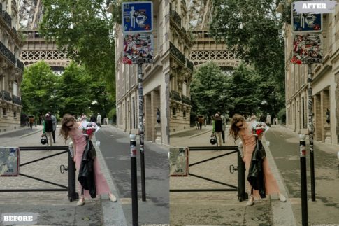 Пример обработки фото пресетом Outdoor в Lightroom, кадр 2