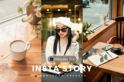 Обложка набора пресетов Insta Story для Lightroom