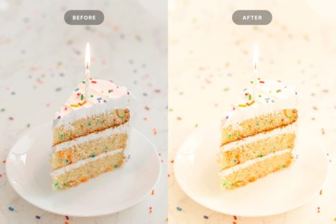 Пример обработки фото пресетом Birthday Party в Lightroom, кадр 1