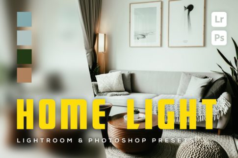Обложка набора пресетов 6 Home Light Lightroom and Photoshop Presets для Lightroom