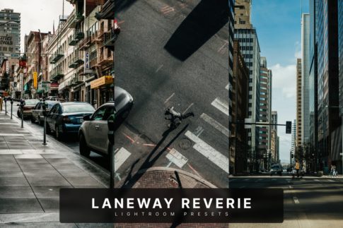 Обложка набора пресетов Laneway Reverie для Lightroom