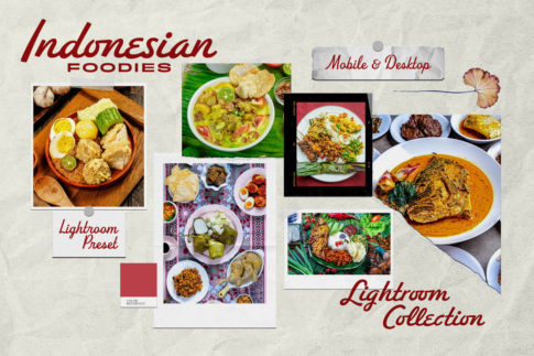 Обложка набора пресетов Indonesian Foodies для Lightroom