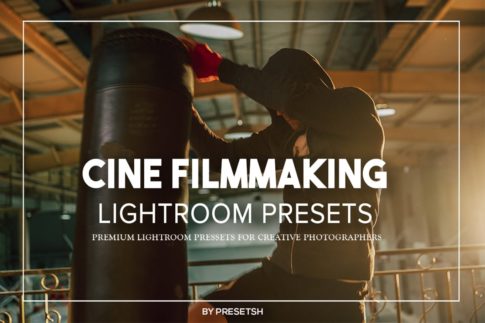 Обложка набора пресетов Cine Filmmaking для Lightroom