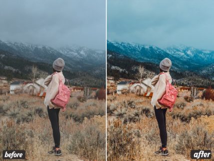Пример обработки фото пресетом Cine Filmmaking в Lightroom, кадр 1