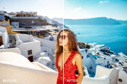 Пример обработки фото пресетом Summer time в Lightroom, кадр 5