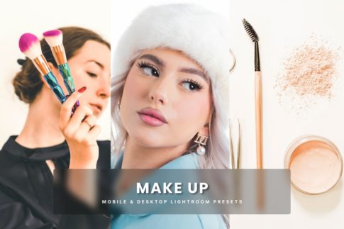 Обложка набора пресетов Make Up для Lightroom