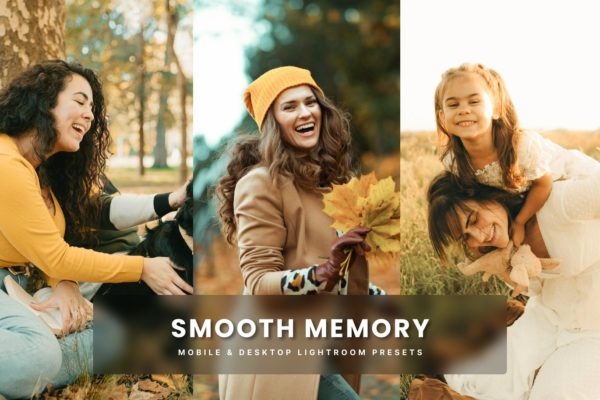 Обложка набора пресетов Smooth Memory для Lightroom