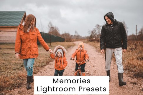 Обложка набора пресетов Memories для Lightroom