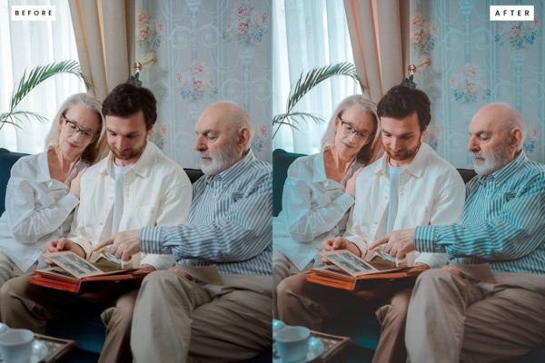 Пример обработки фото пресетом Memories в Lightroom, кадр 3