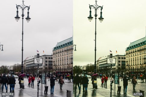 Пример обработки фото пресетом for Landscape Photography в Lightroom, кадр 10